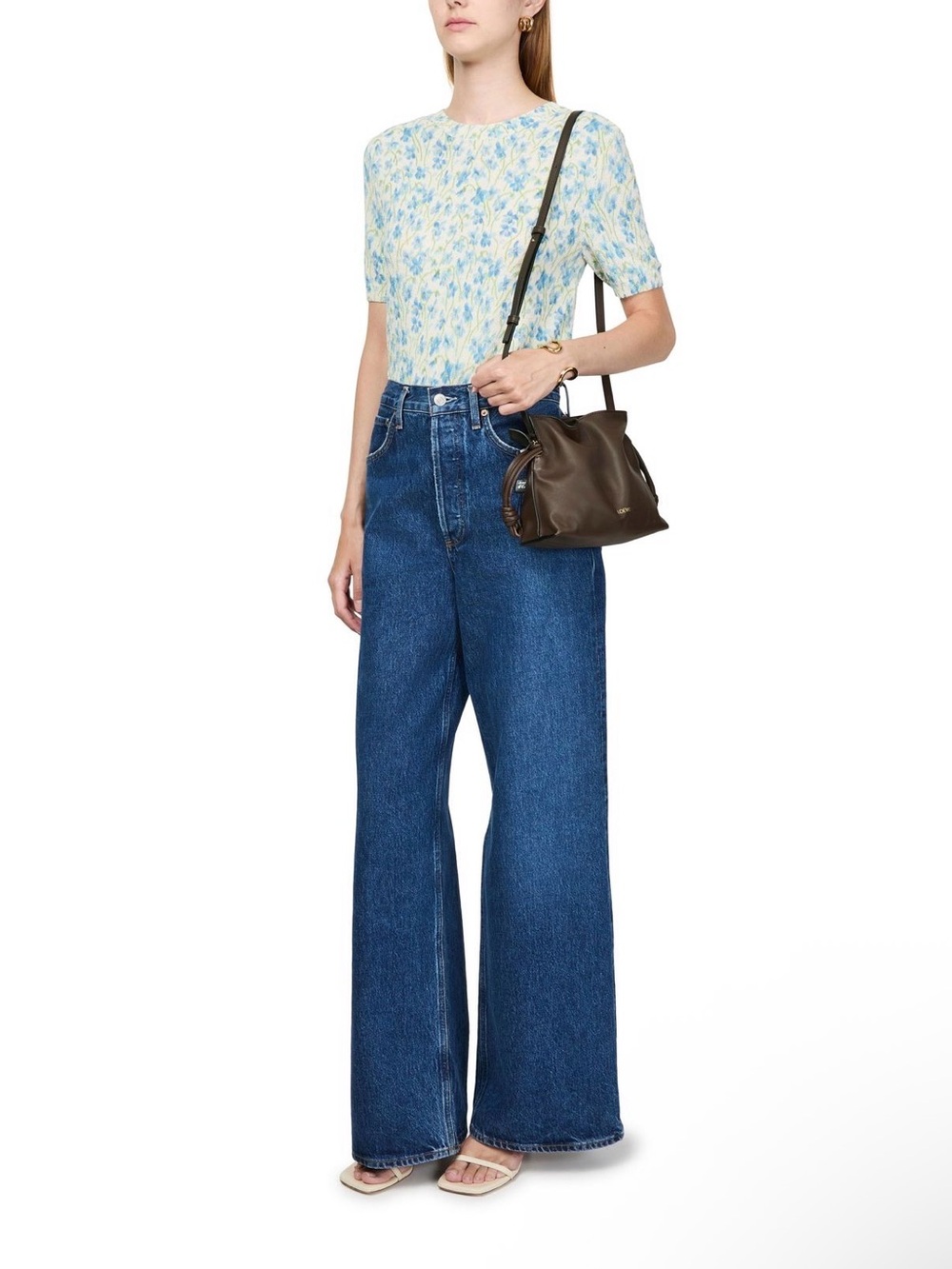 LOEWE Mini Flamenco in nappa calfskin leather - Picture 9 of 17
